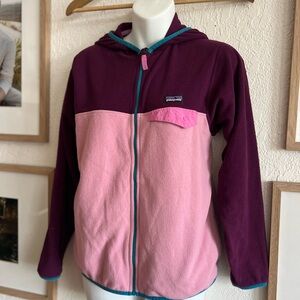 Patagonia GirlsTwo-Tone Jacket with Hood size XL